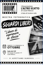 Mostra fotografica SGUARDI LIBERI – Libero di esprimere sé stesso